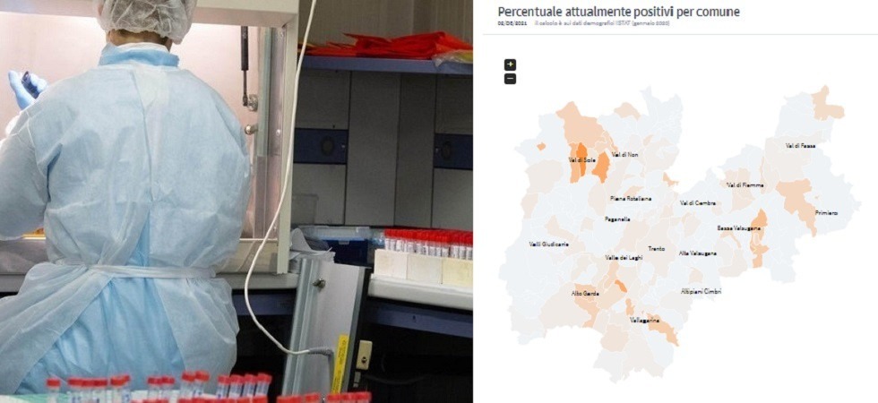 Coronavirus in Trentino, 1 ricovero in più in ospedale e riapre la terapia intensiva